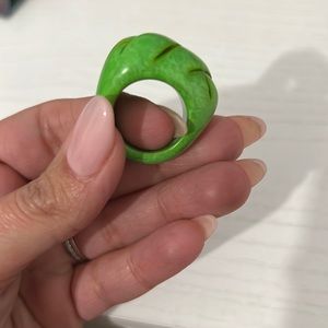 Green ring I believe like a sz 6